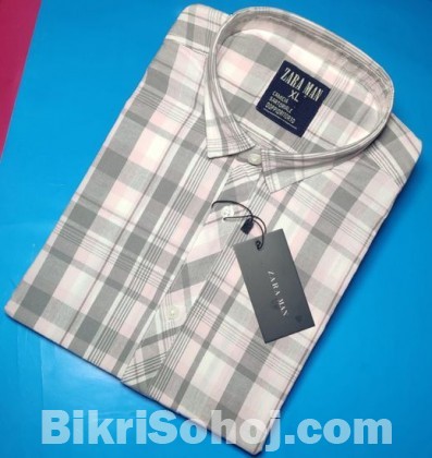 Man's cotton shirt